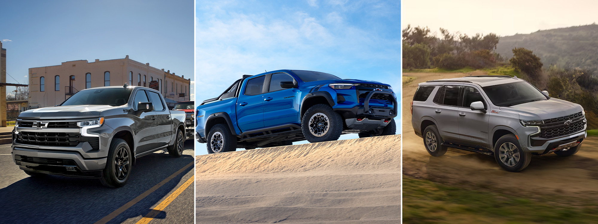 Chevy Tahoe in the Snow