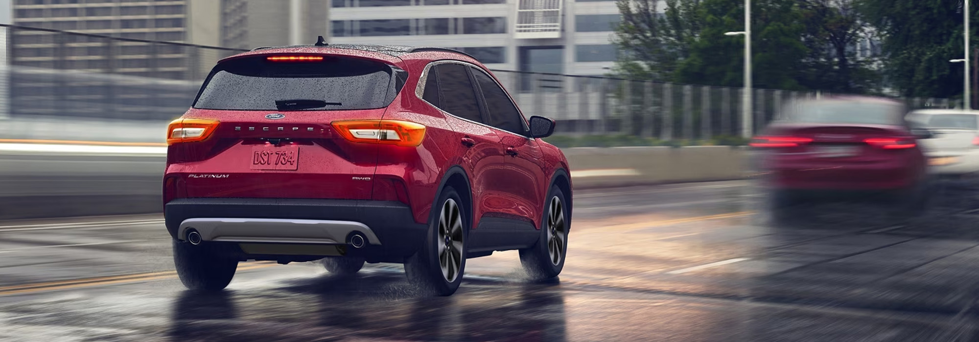 Ford Explorer in Snow