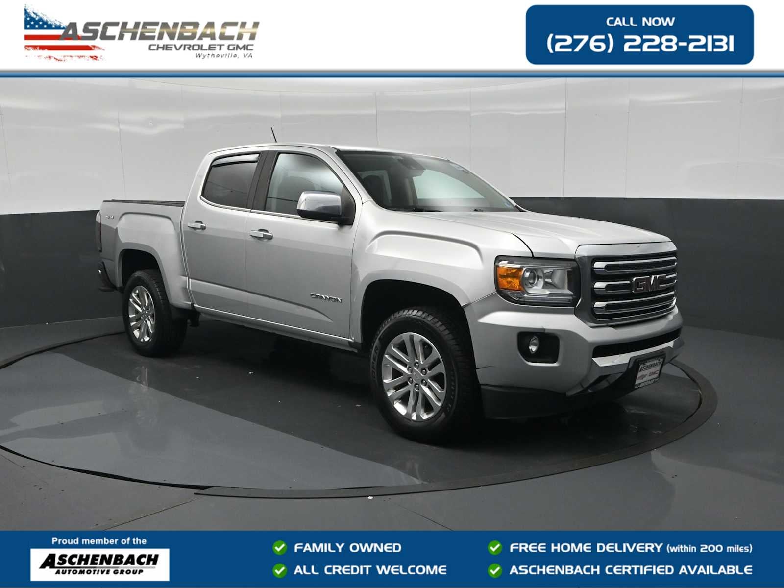 2018 GMC Canyon 4WD SLT