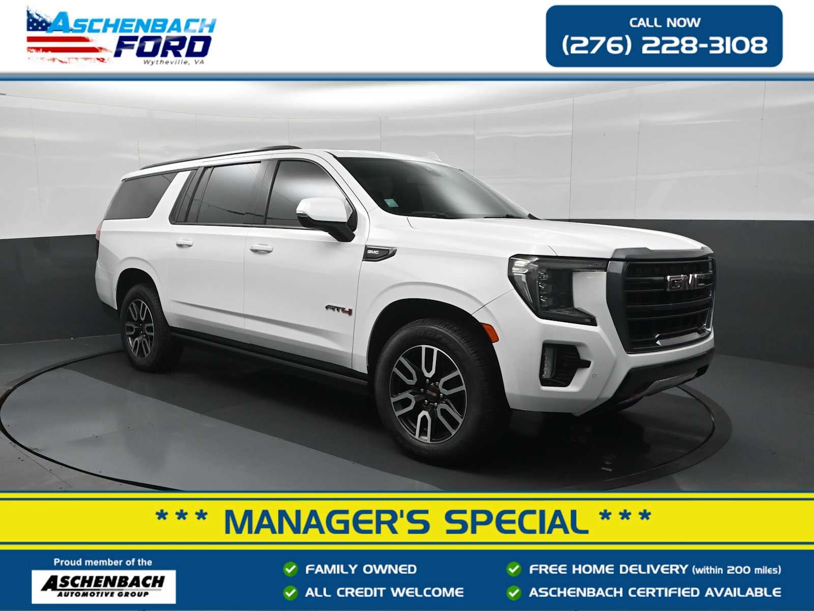 2022 GMC Yukon XL AT4