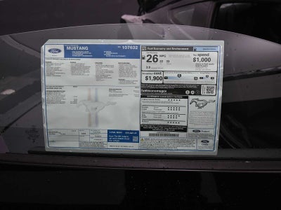 2026 Ford Mustang EcoBoost