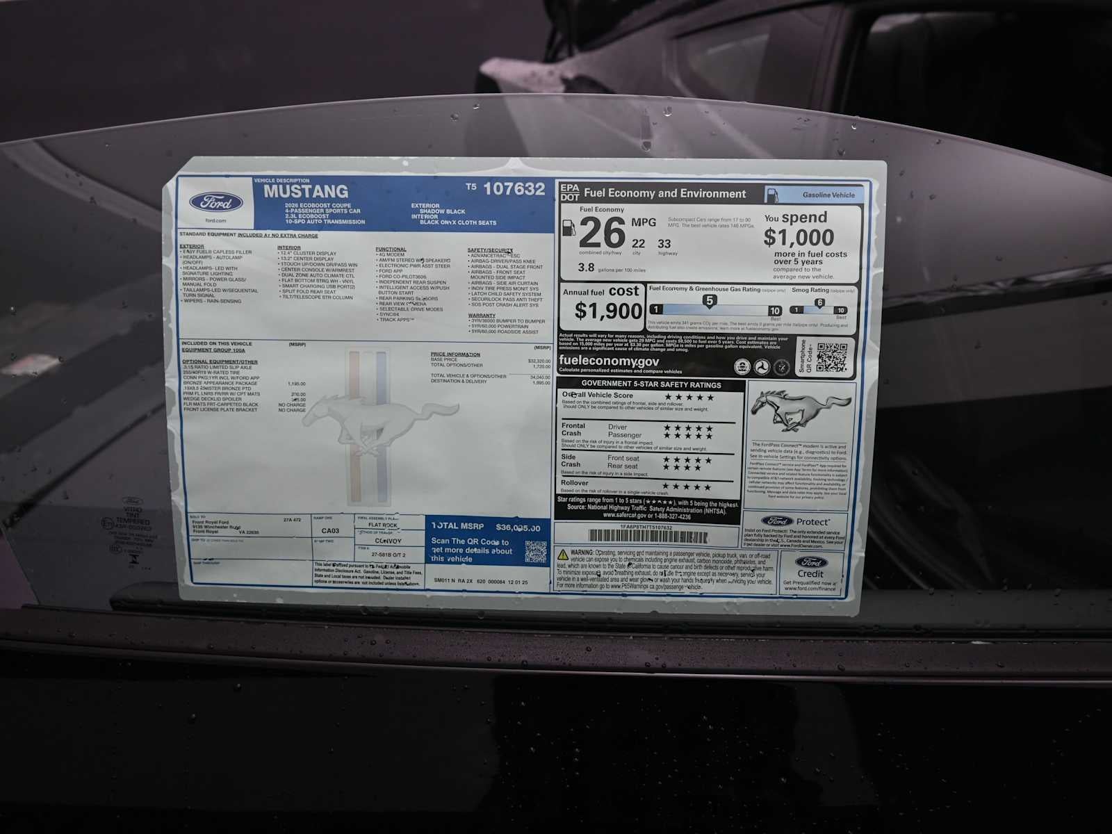 2026 Ford Mustang EcoBoost