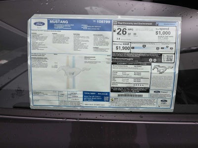 2026 Ford Mustang EcoBoost Premium