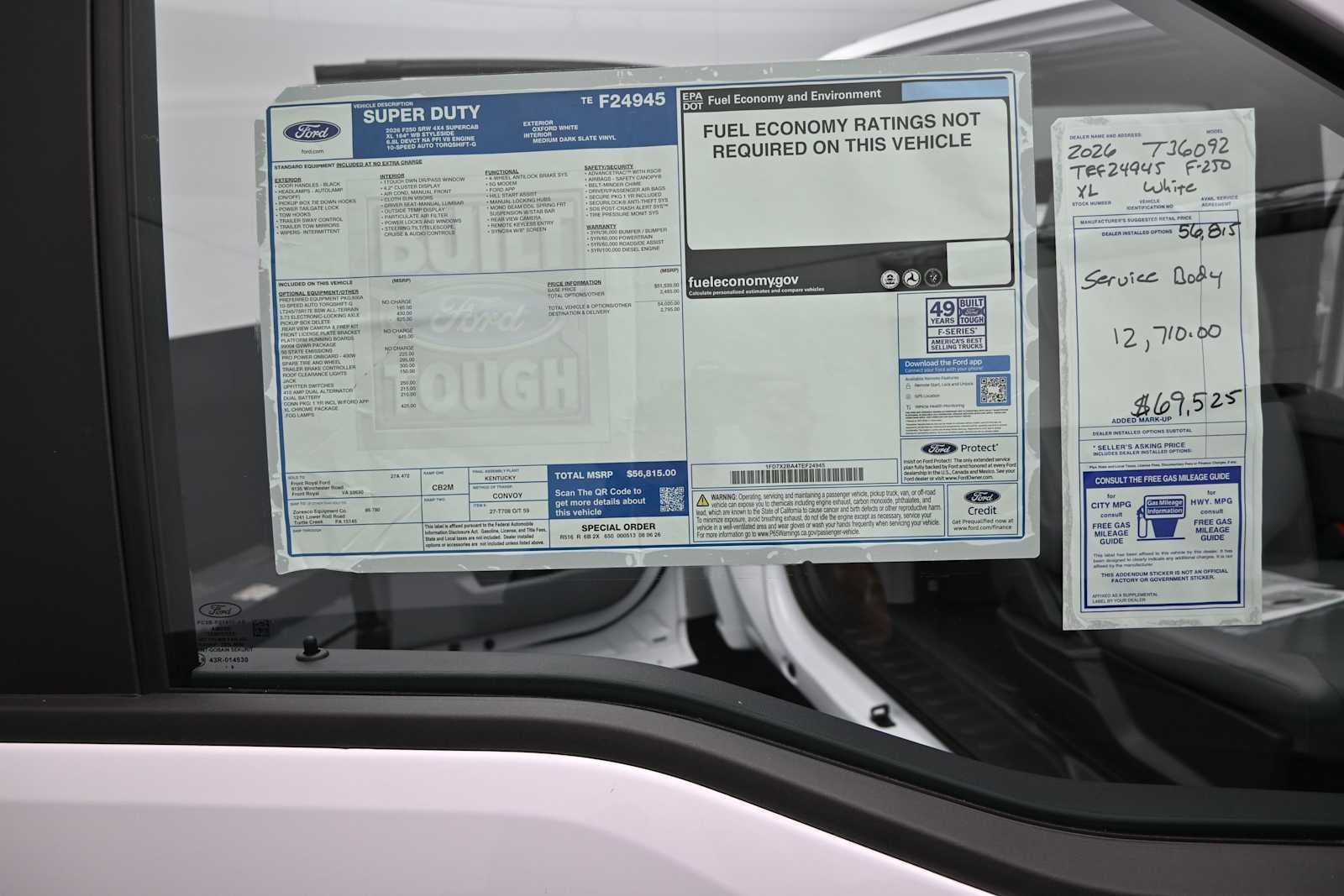 2026 Ford Super Duty F-250 SRW XL