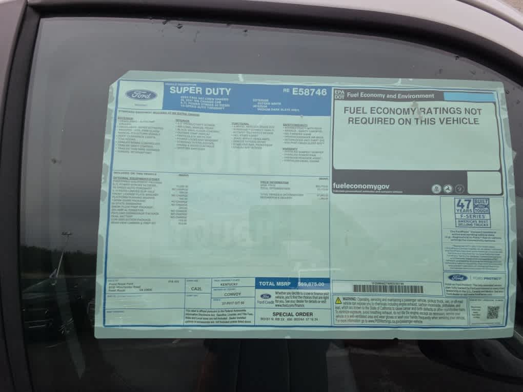 2024 Ford Super Duty F-450 DRW Chassis Cab XL