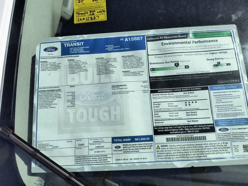 2025 Ford Transit Base