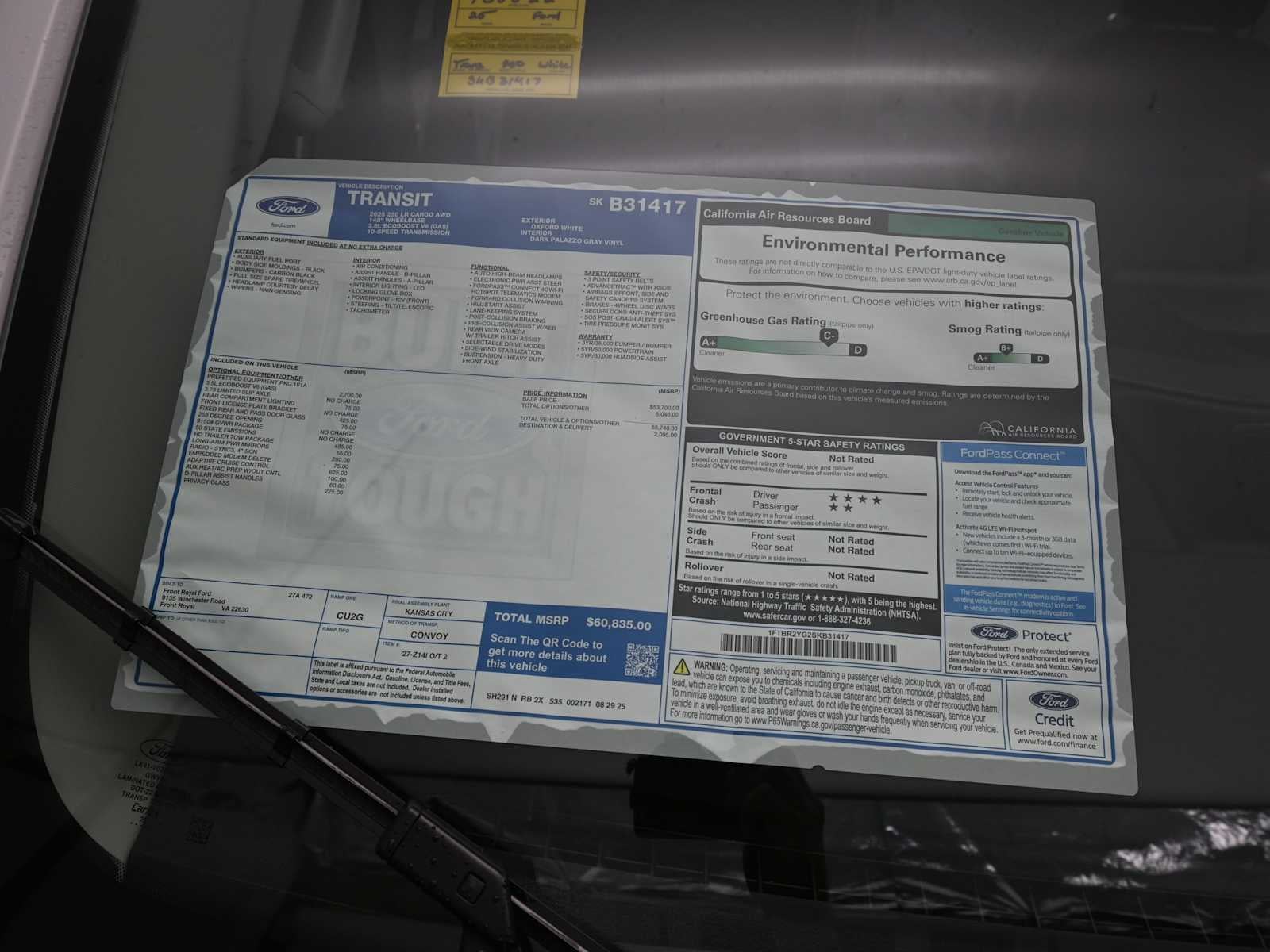 2025 Ford Transit Base