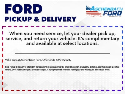 Ford Pickup & Delivery