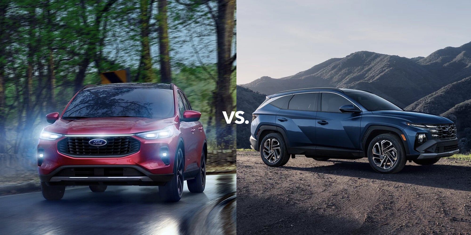 Ford Escape vs Hyundai Tucson