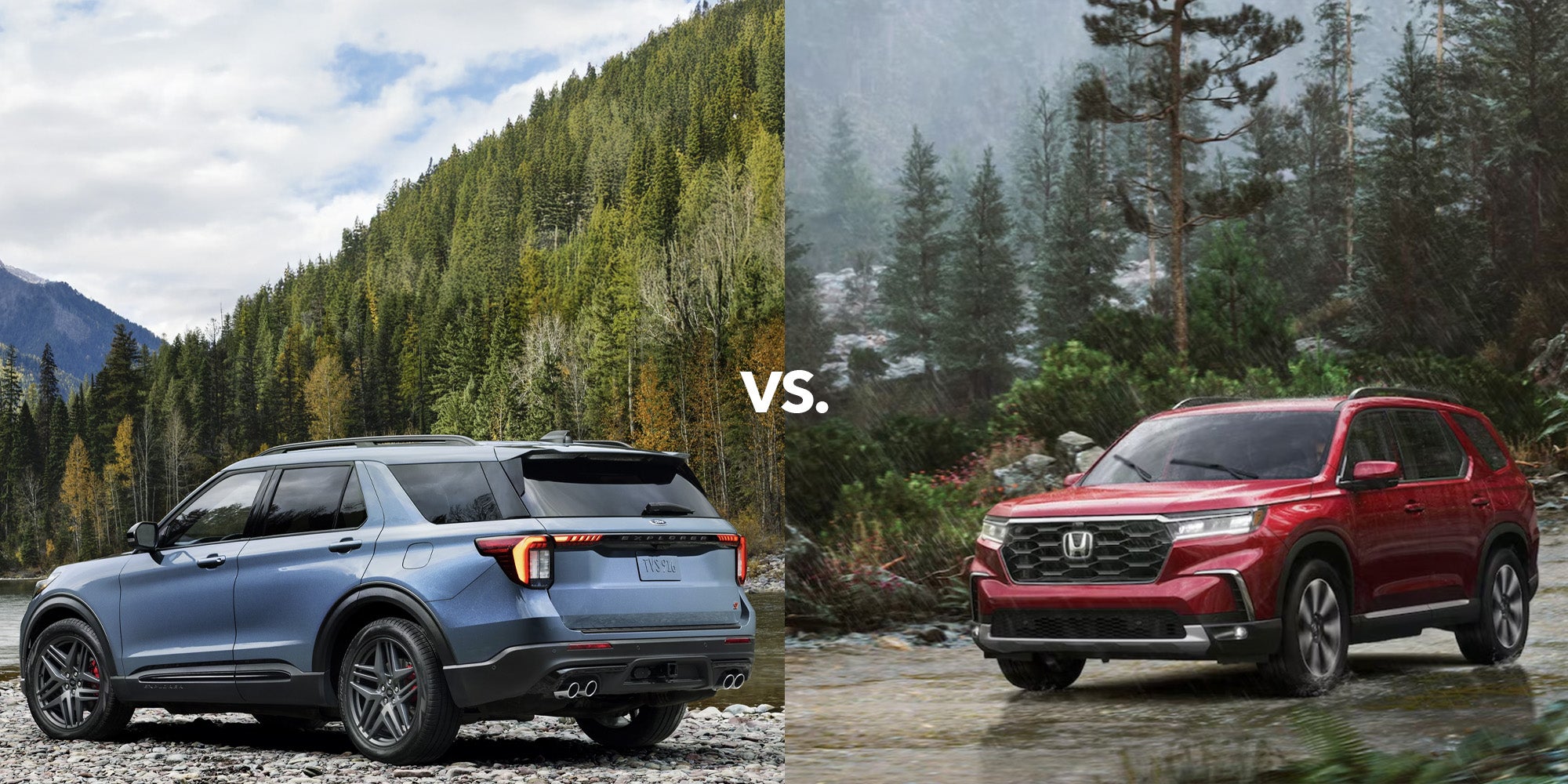 Ford Explorer vs Honda Pilot