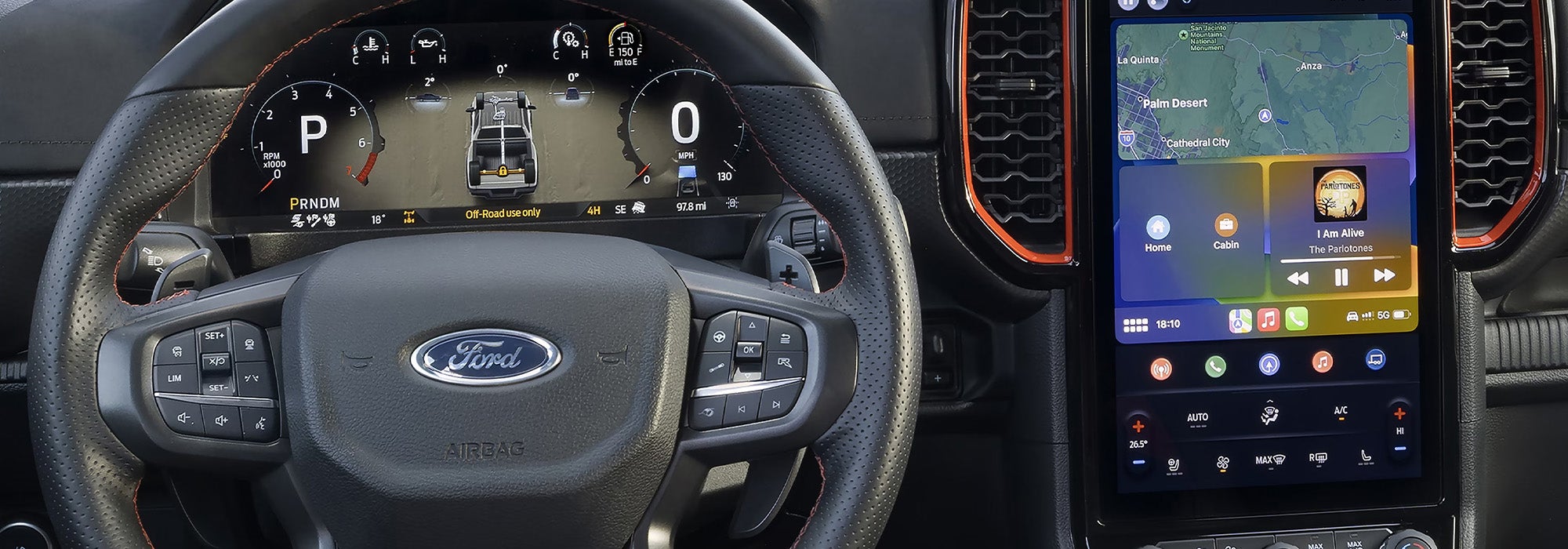 2025 Ford Ranger Interior