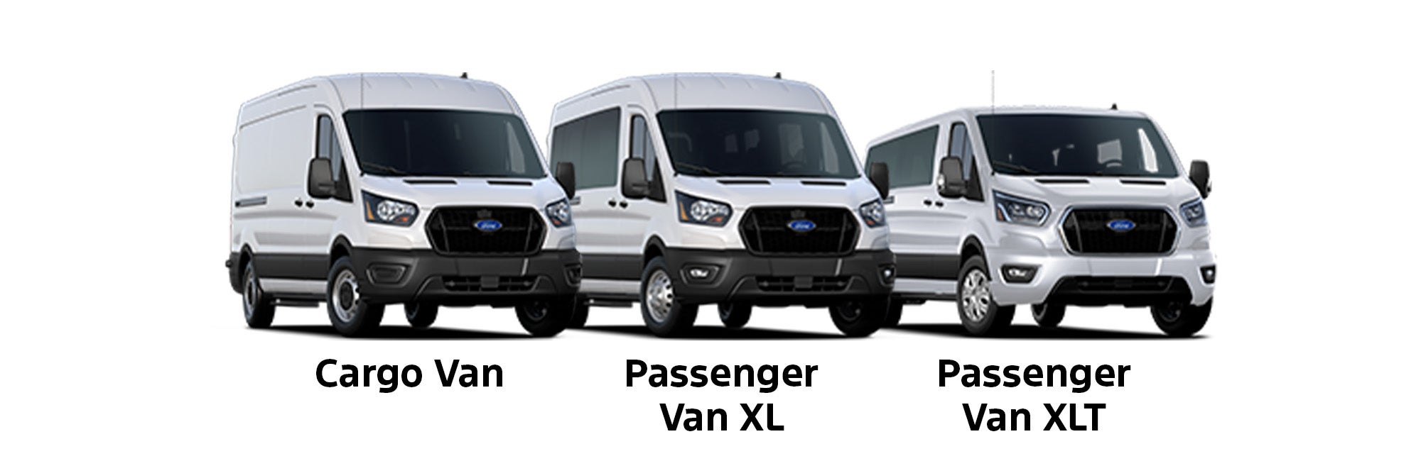 2025 Ford Transit & E-Transit Trim Levels