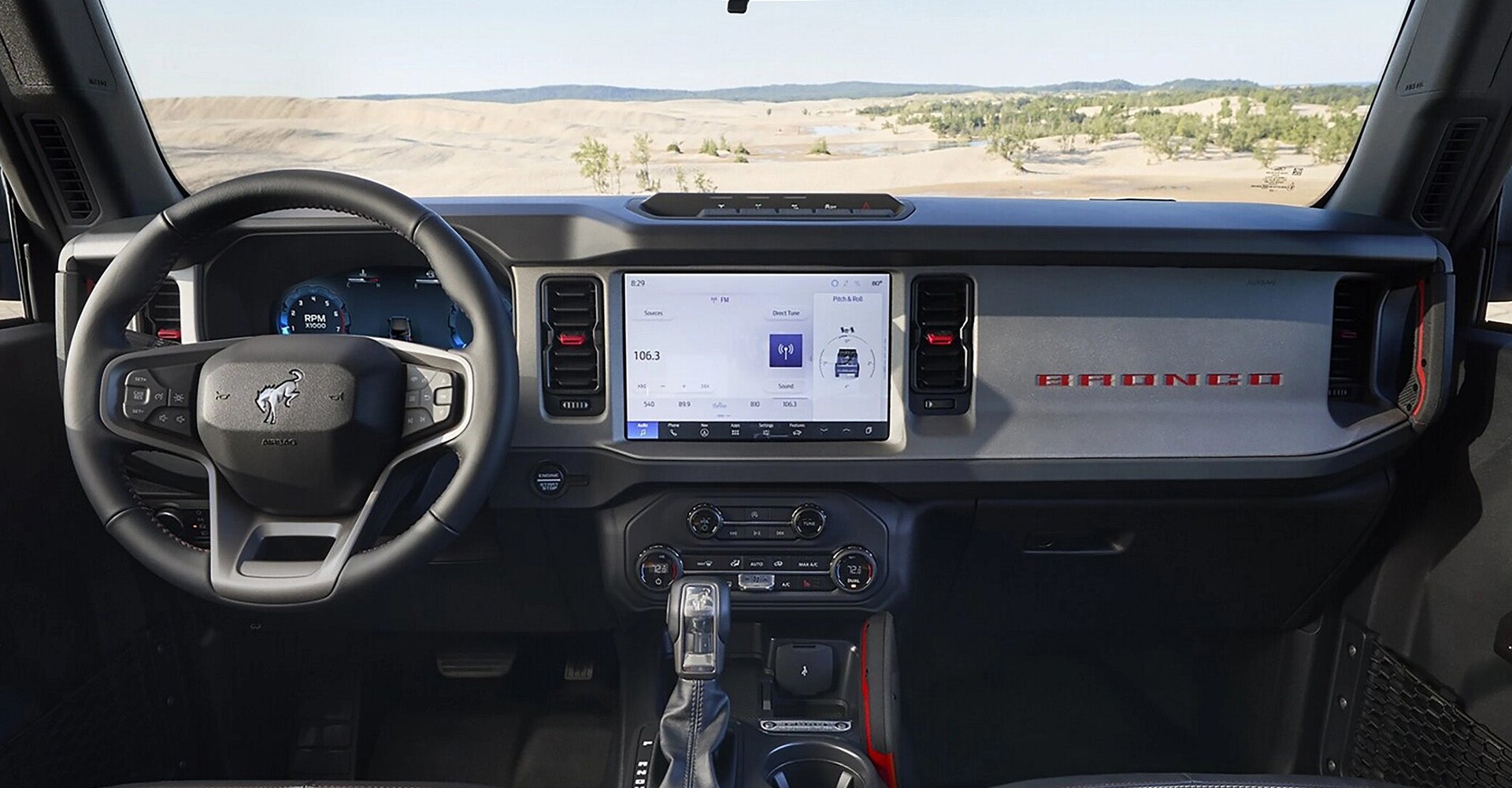 2025 Ford Bronco Interior