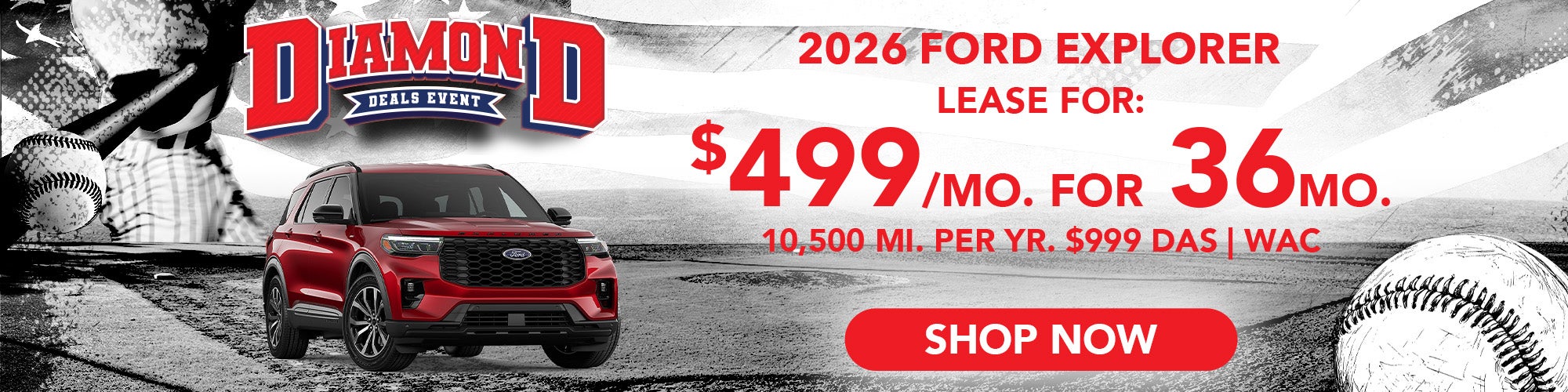 2026 Ford Explorer Lease