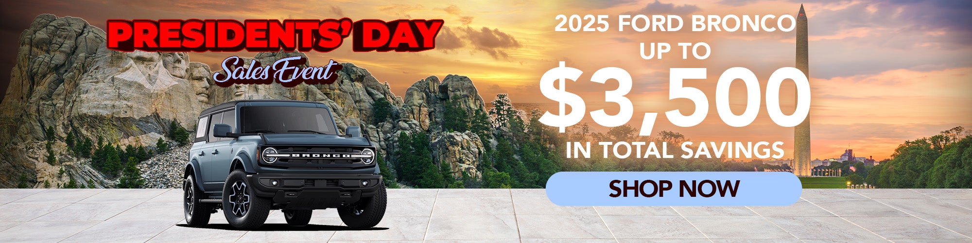 2025 Ford Bronco - Save Big!