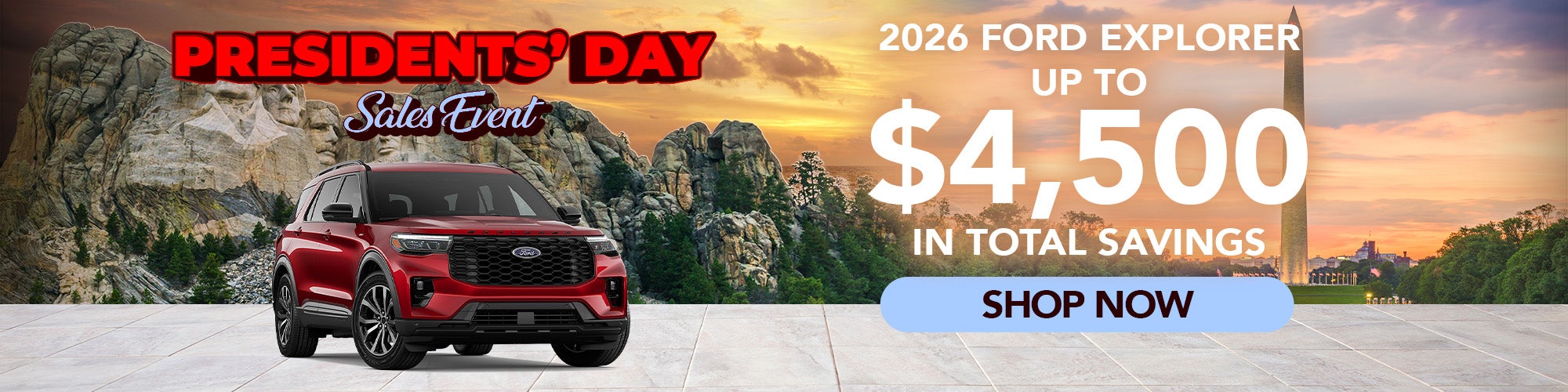 2026 Ford Explorer - Save Big, Shop Now! 