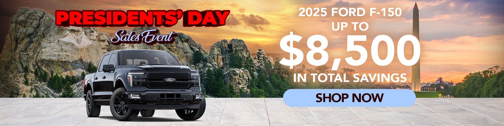 2025 Ford F-150 - Only one left! Shop Now!